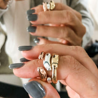 Open Living Ring - Sterling Silver