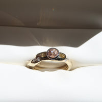 Pink Morganite Gold Living Ring | One of One | Size O