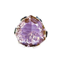 Power Pointer Gemstone Ring - Purple Amethyst - Sterling Silver