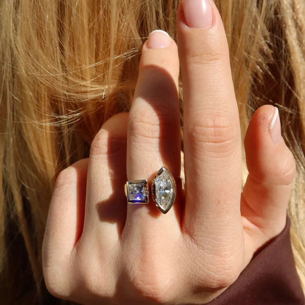 SAMPLE | Diamond Duet Ring