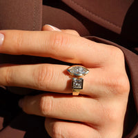 SAMPLE | Diamond Duet Ring