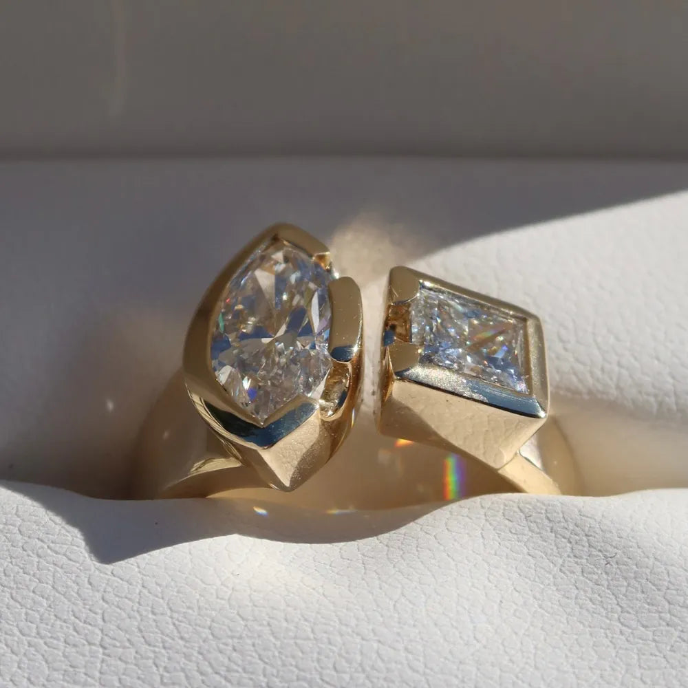 SAMPLE | Diamond Duet Ring