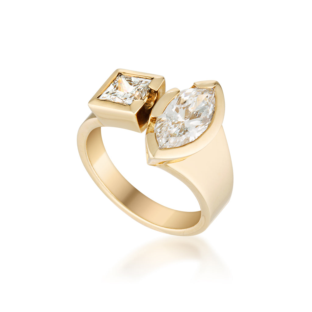 SAMPLE | Diamond Duet Ring