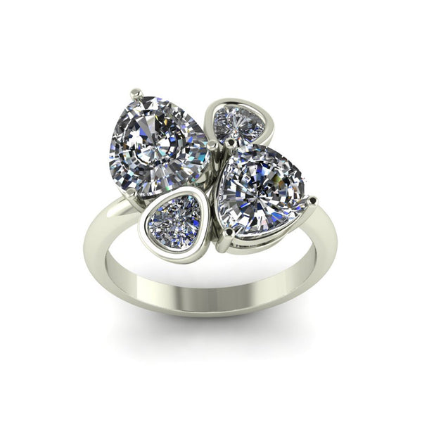 SAMPLE | The Clover Diamond Ring