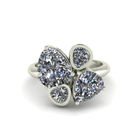 SAMPLE | The Clover Diamond Ring