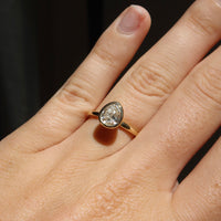 SAMPLE | Tri-Cut Diamond Ring 1 carat - Yellow Gold