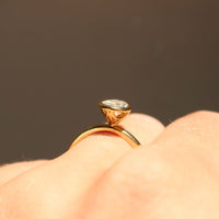 SAMPLE | Tri-Cut Diamond Ring 1 carat - Yellow Gold