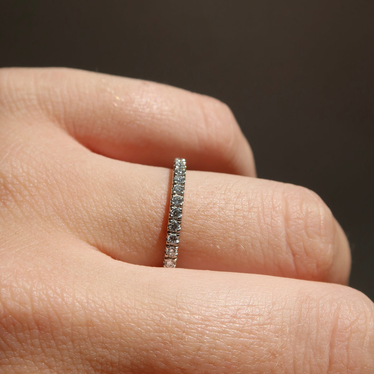SAMPLE | U Promise Diamond Wedding Band - White Gold