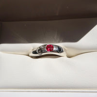 Sandcast Gemstone Living Ring | Mixed Gemstone