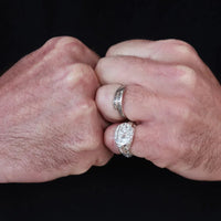 Sandcast Signet Ring | Sterling Silver | Made To Order