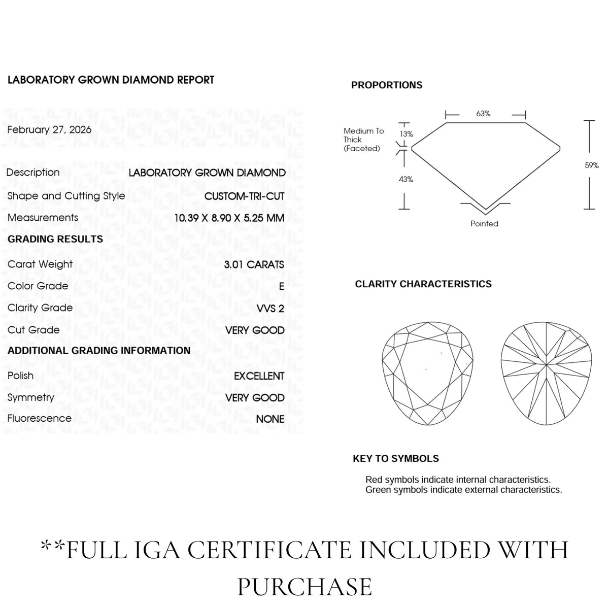 THE 3 CARAT TRI-CUT™ RELIC RING | One of One