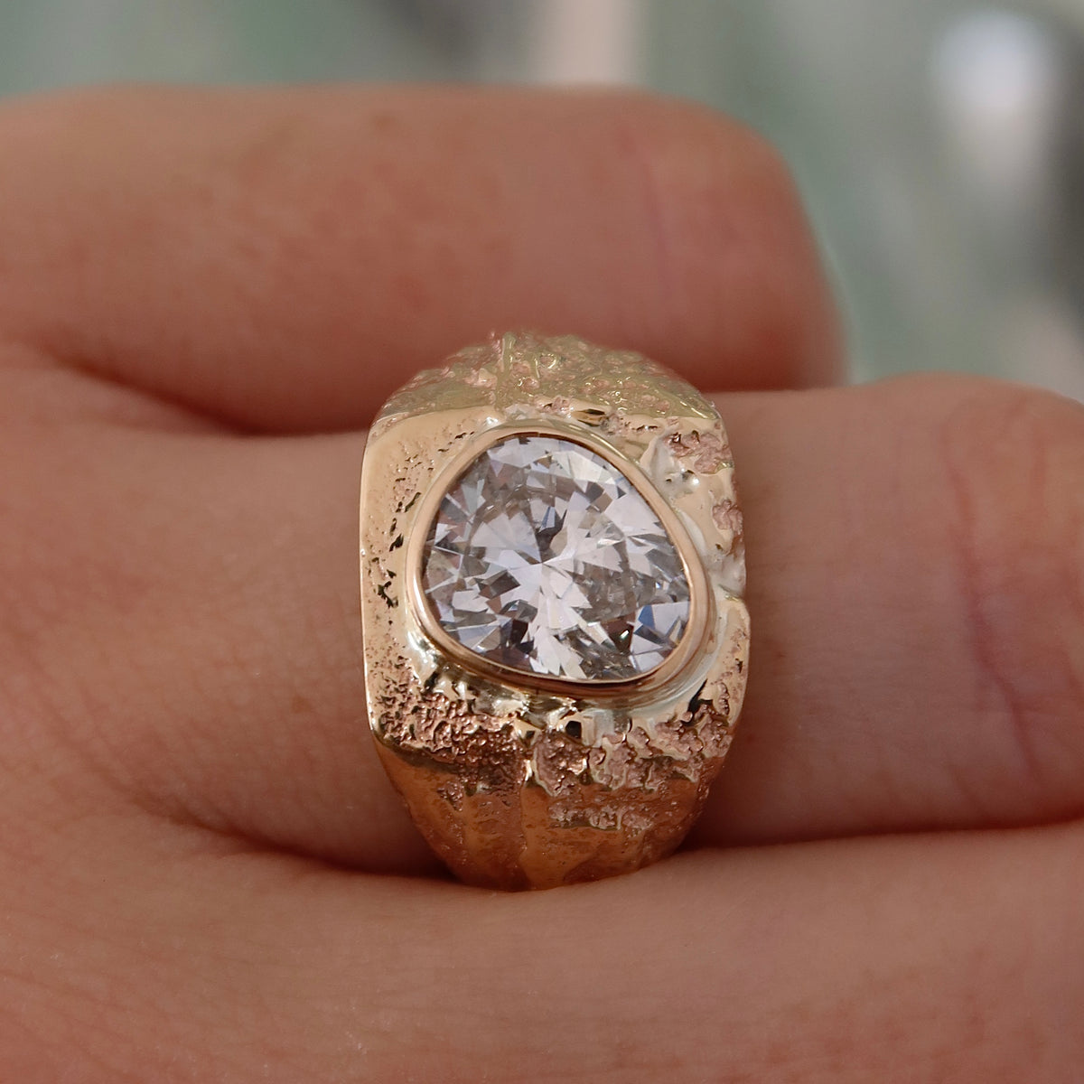THE 3 CARAT TRI-CUT™ RELIC RING | One of One