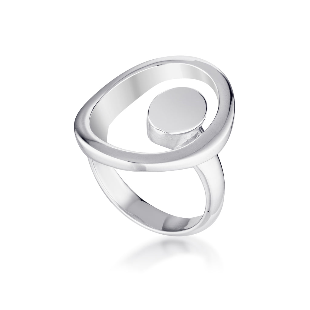 The Circle Within - Sterling Silver Ring