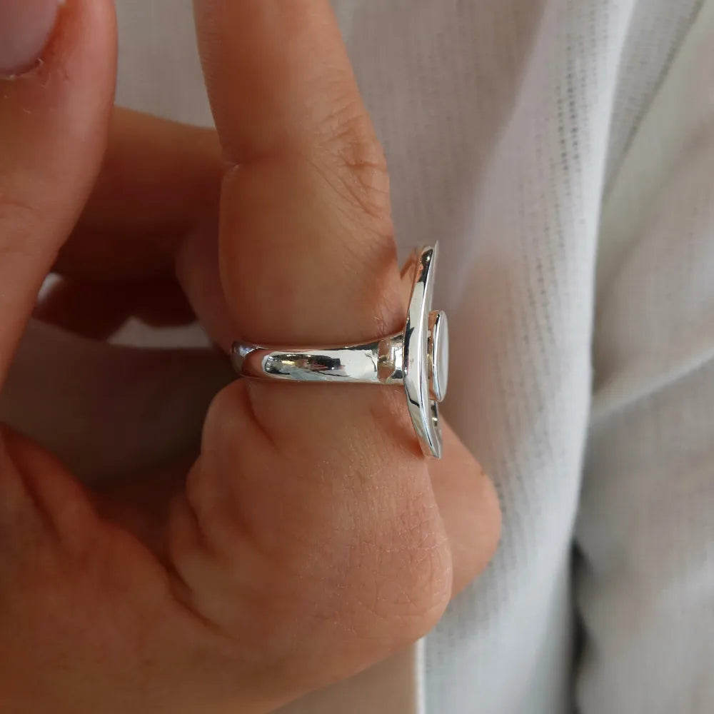 The Circle Within - Sterling Silver Ring