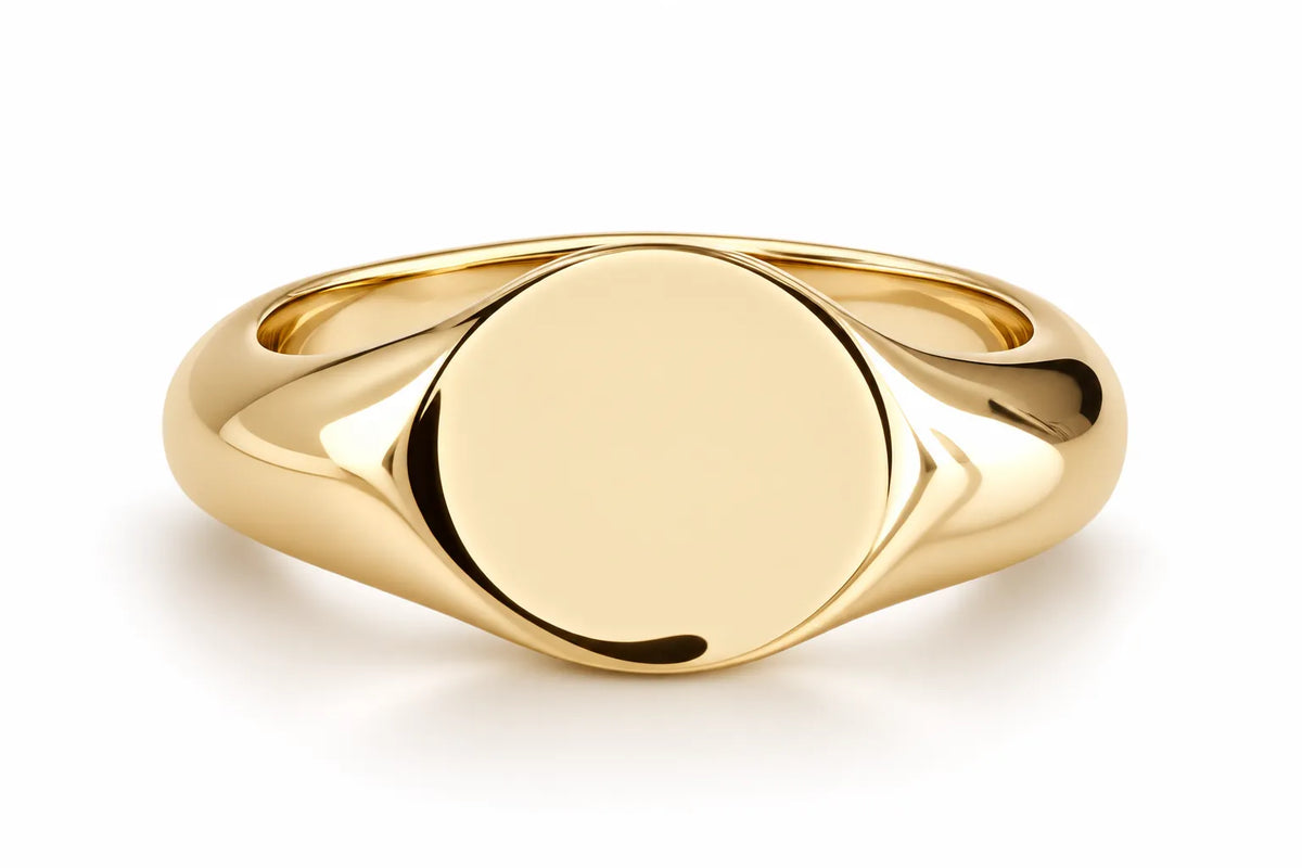 The Classic Signet Ring - Gold