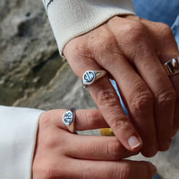The Classic Signet Ring - Sterling Silver