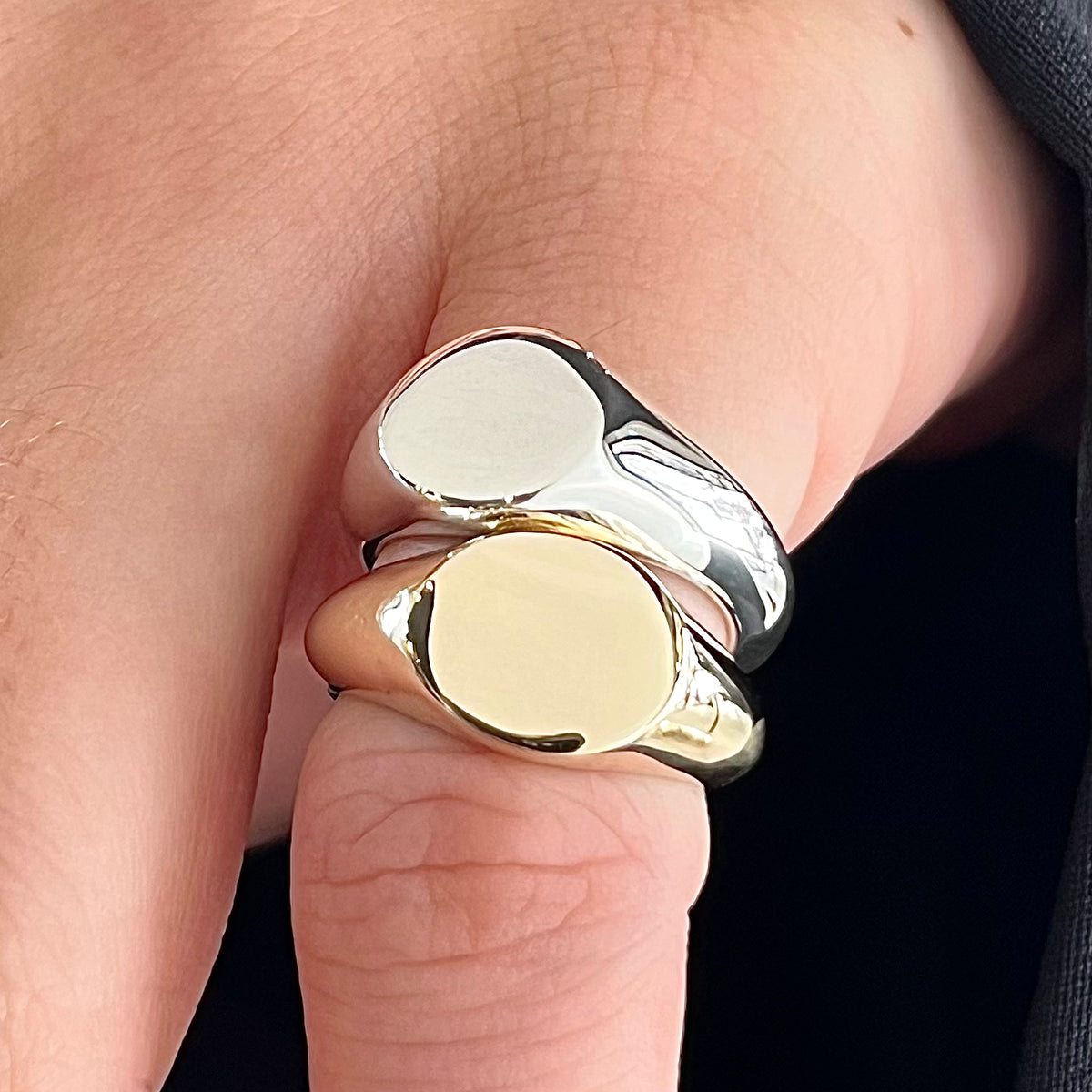 The Classic Signet Ring - Sterling Silver