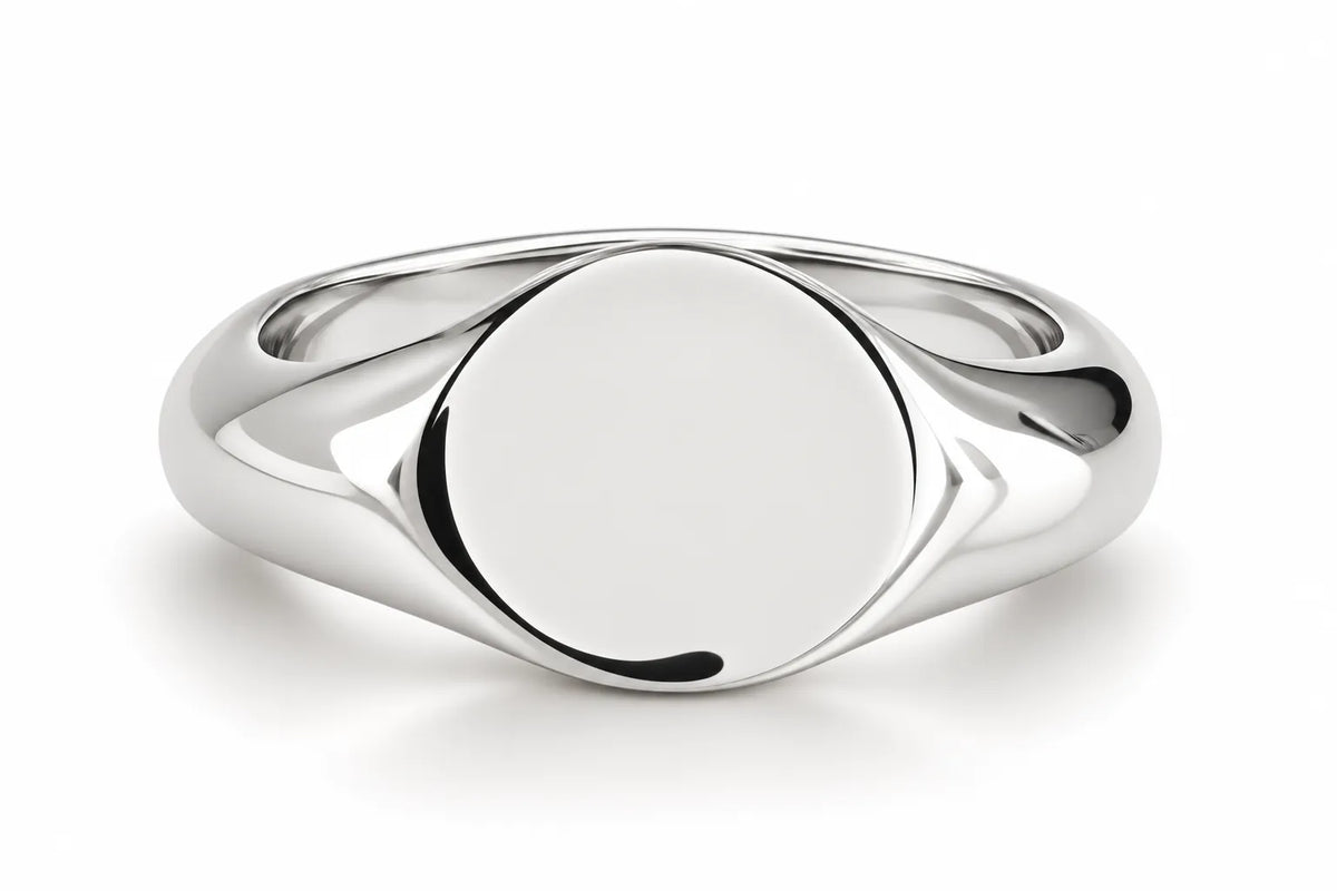 The Classic Signet Ring - Sterling Silver