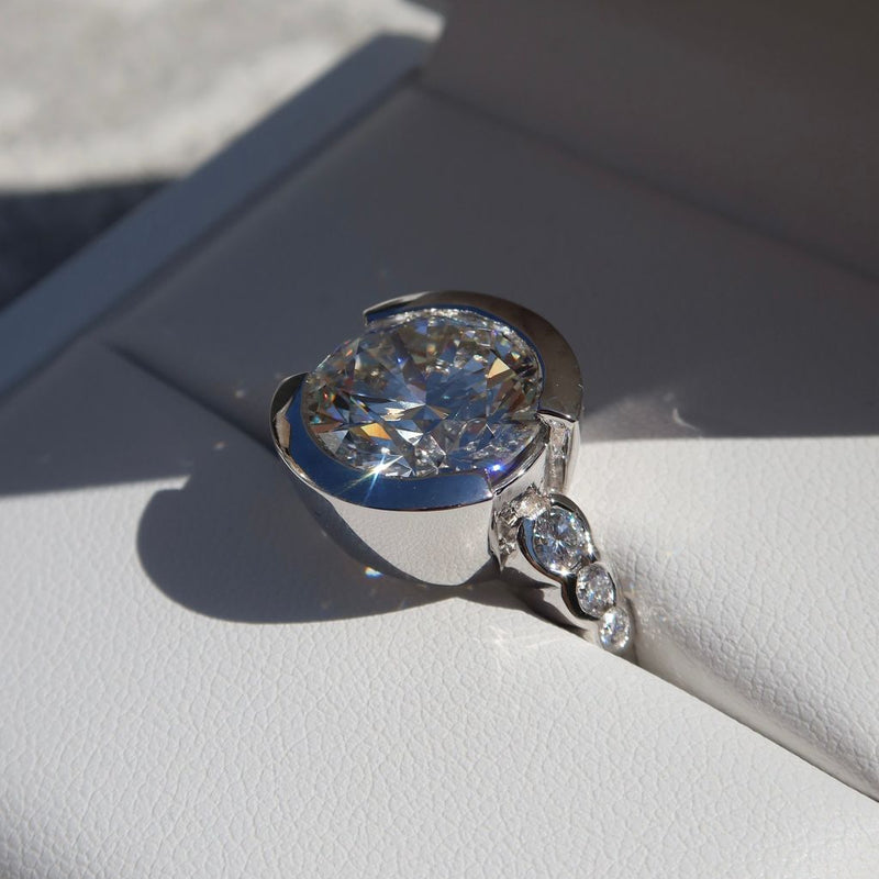The FLOAT™️ Heirloom Ring | Create With Your Stones
