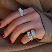 The Flame Sterling Silver Sandcast Ring | Elemental Collection | Made To Order