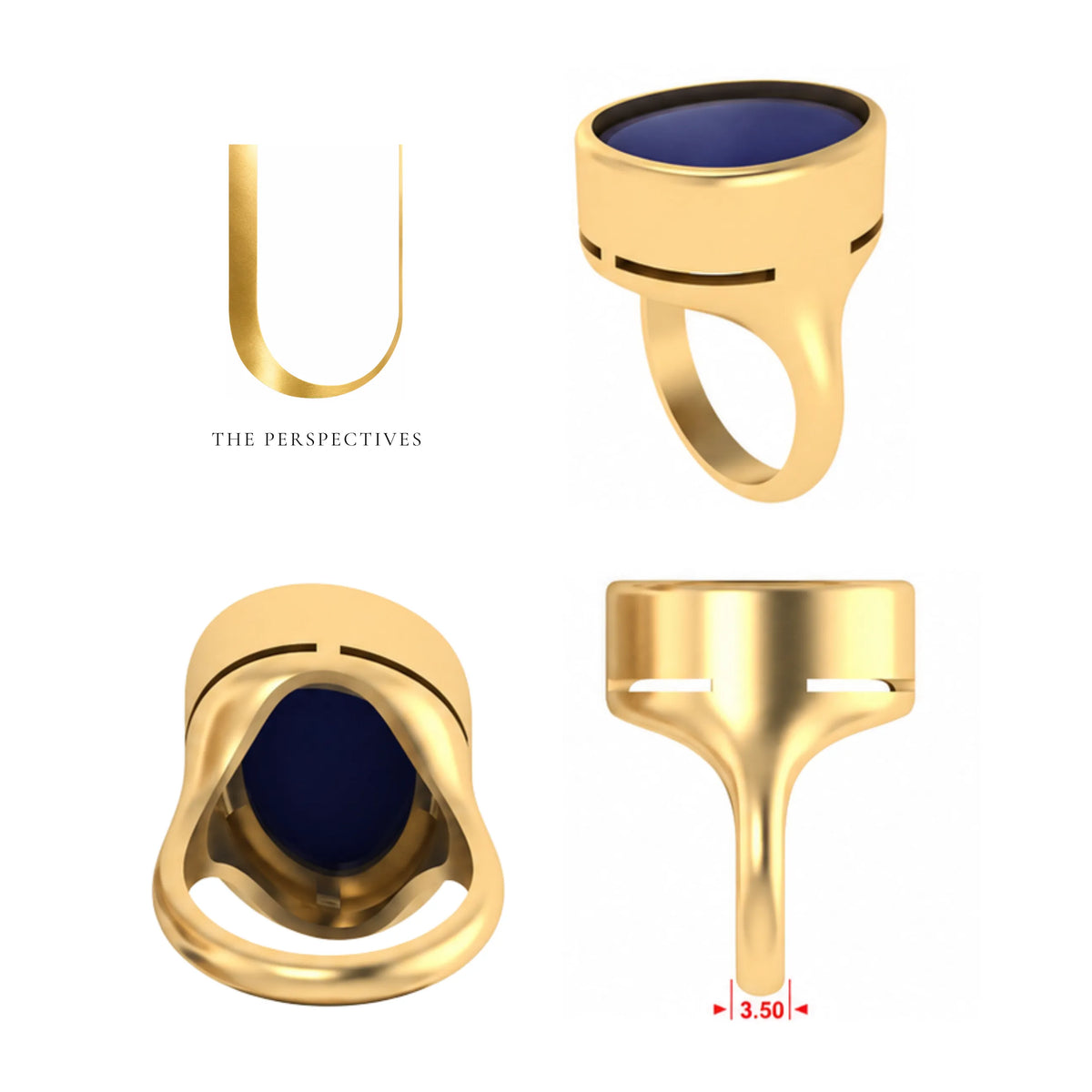 The Indigo Ring | Indigo No. 01 by UbyKate
