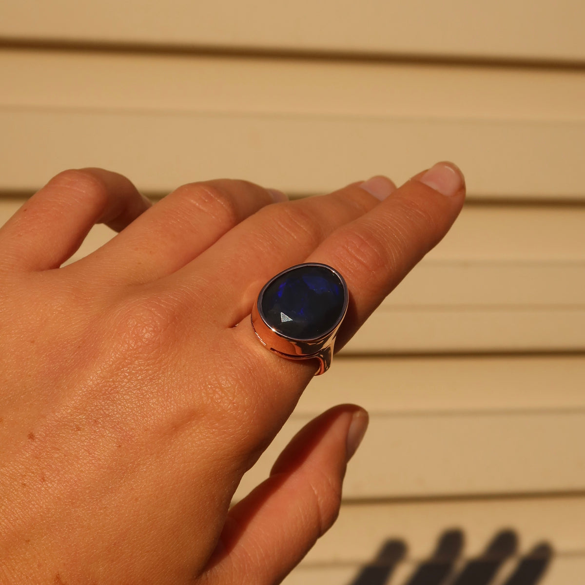 The Indigo Ring | Rose Gold by UbyKate