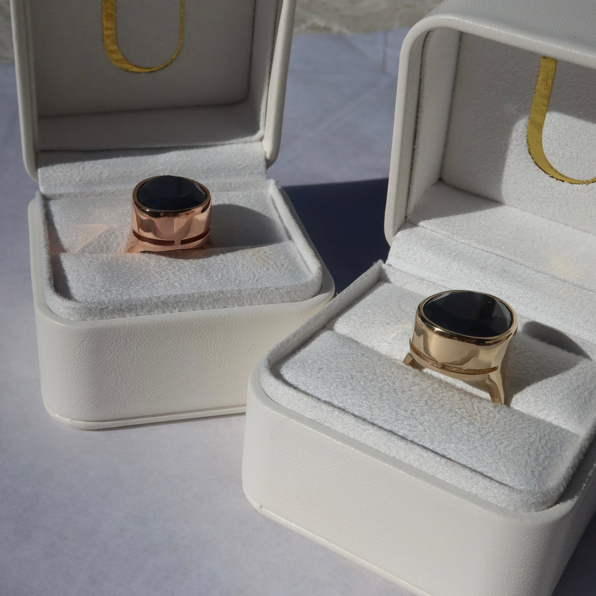 The Indigo Ring | Yellow Gold by UbyKate