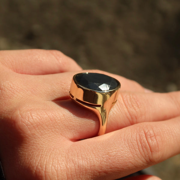 The Indigo Ring | Yellow Gold by UbyKate