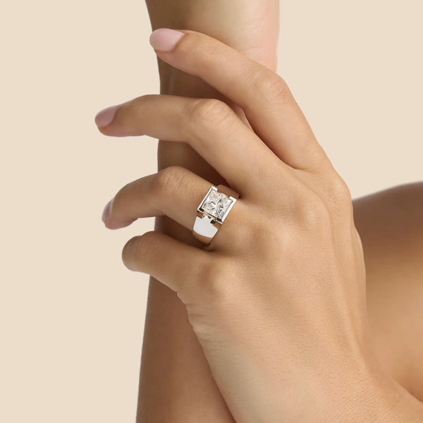 The Kate Ring - 9ct White Gold