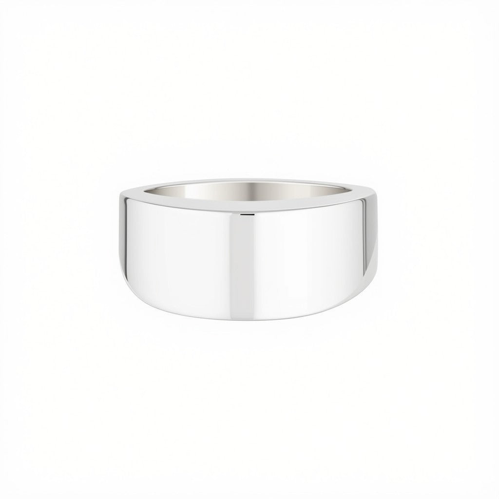 The Keystone Ring - White Gold