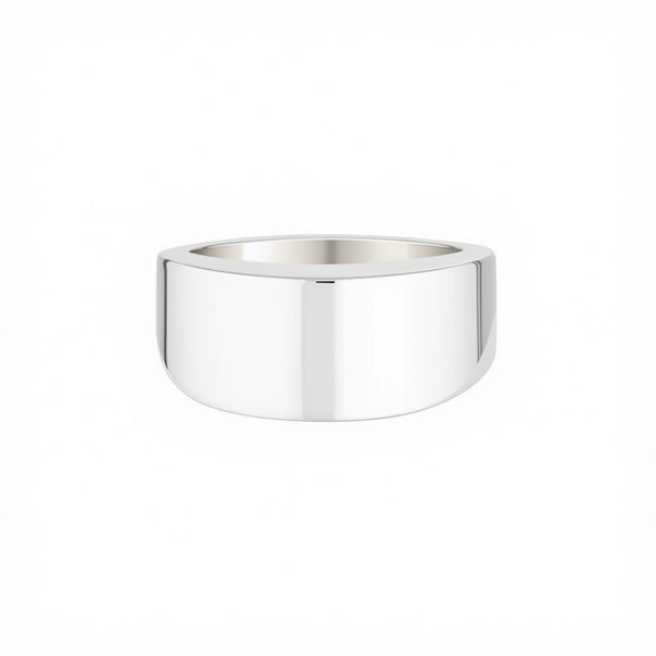 The Keystone Ring - White Gold