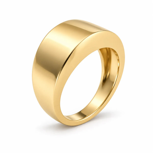 The Keystone Ring - Yellow Gold