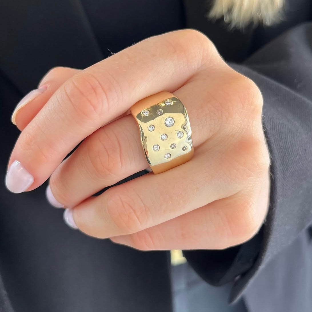 The Lava Heirloom Ring | Create With Your Stones