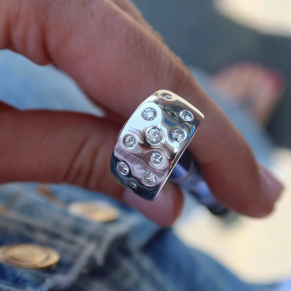 The Lava Heirloom Ring | Create With Your Stones