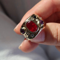 The Lava Heirloom Ring | Create With Your Stones