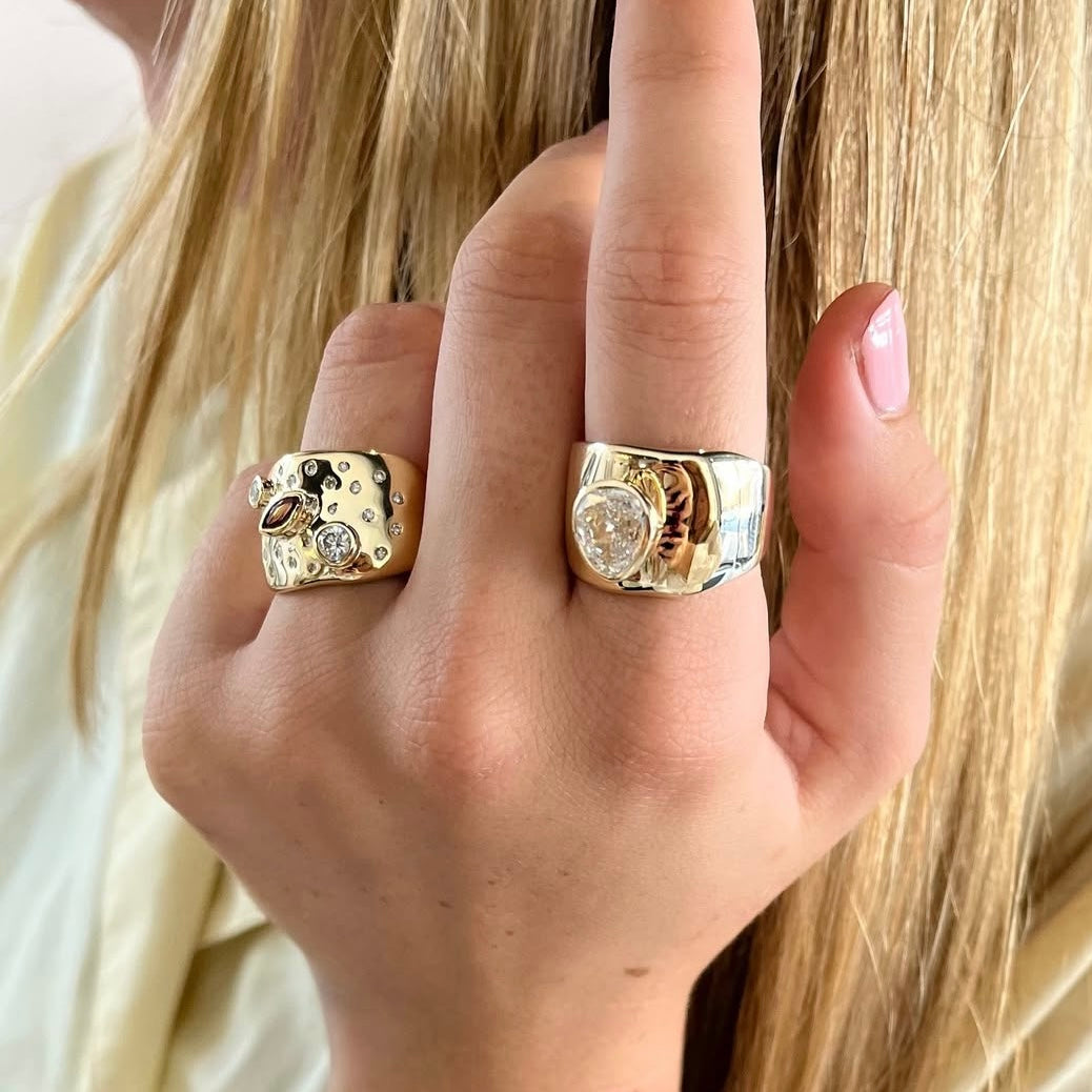 The Lava Heirloom Ring | Create With Your Stones