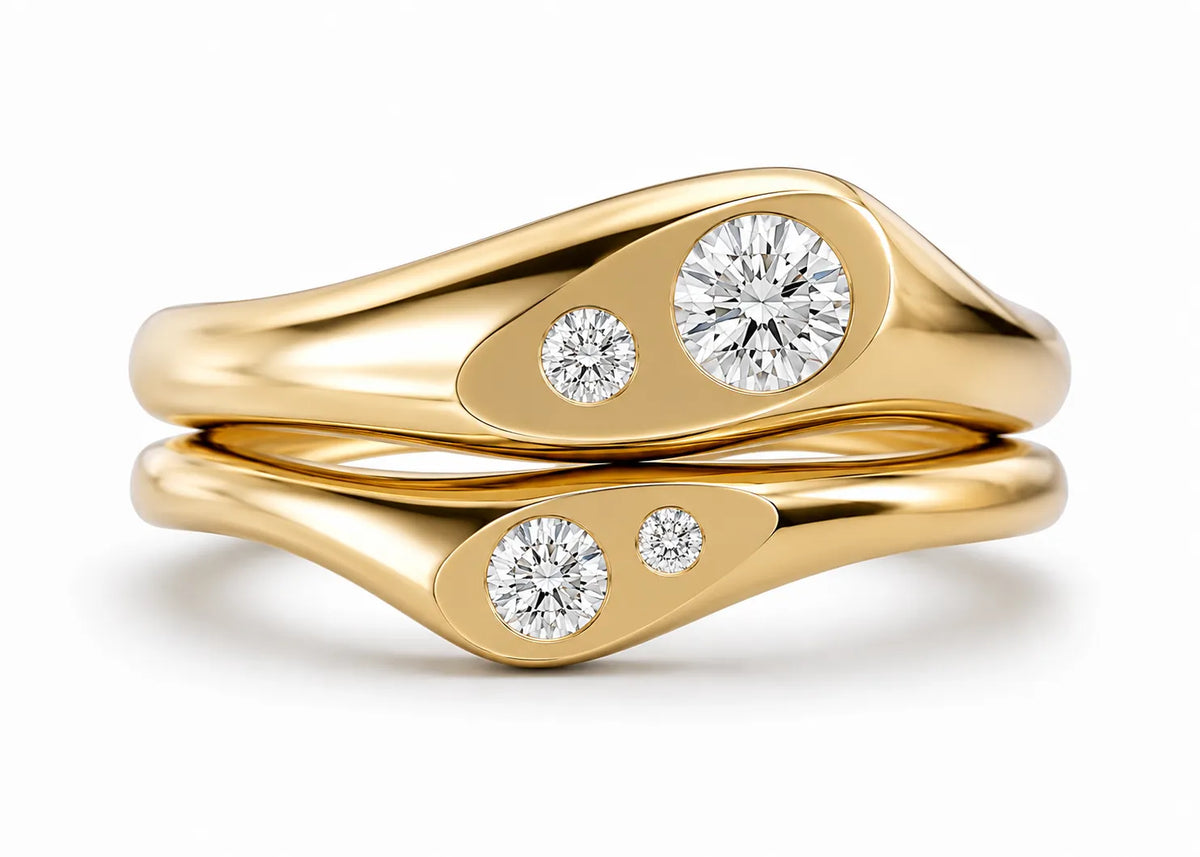 The Living Signet Ring Stack