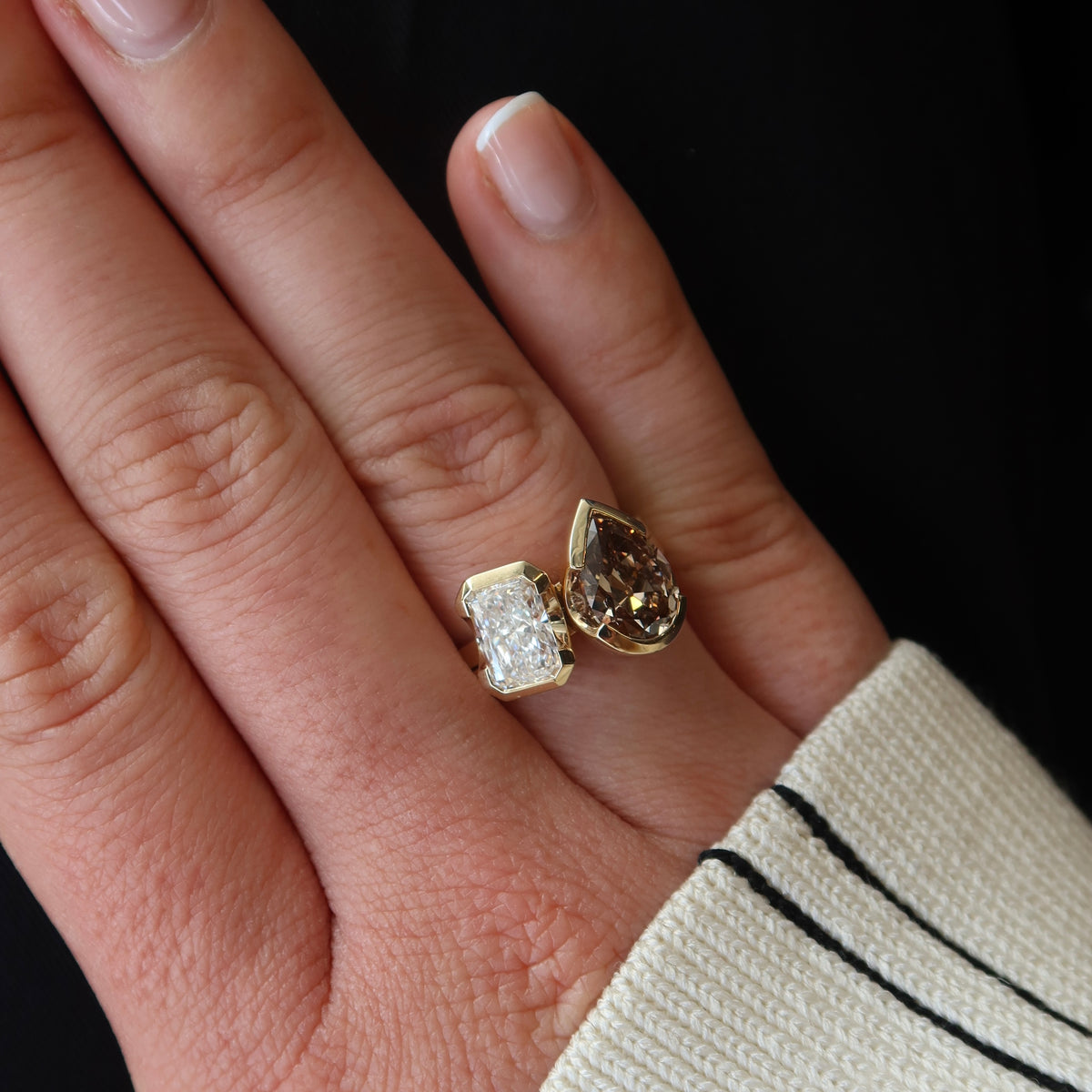 The Pear Diamond Stacker | One of One