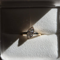 The Pinky Promise Marquise Ring - Yellow Gold