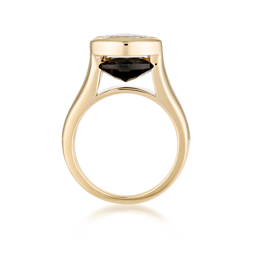 The Portrait Tri- Cut Diamond Ring | One of One