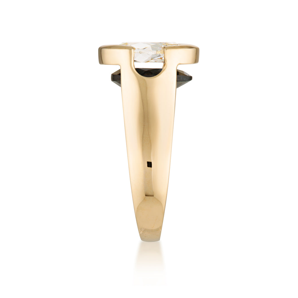 The Portrait Tri- Cut Diamond Ring | One of One