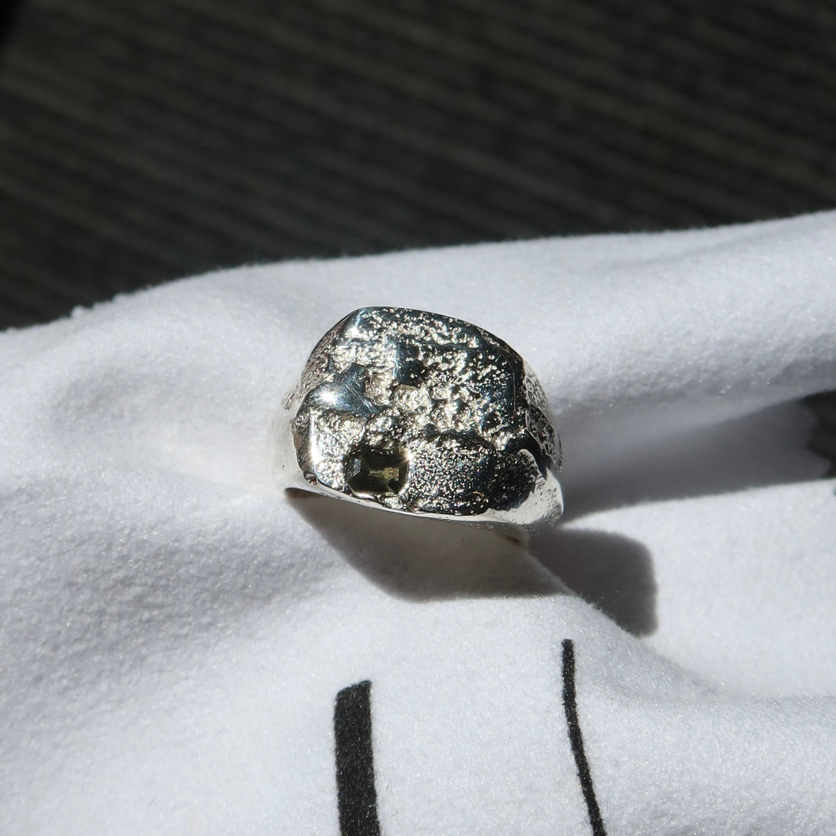 The Relic Signet Ring - Natural Sapphire | One of One | Size J