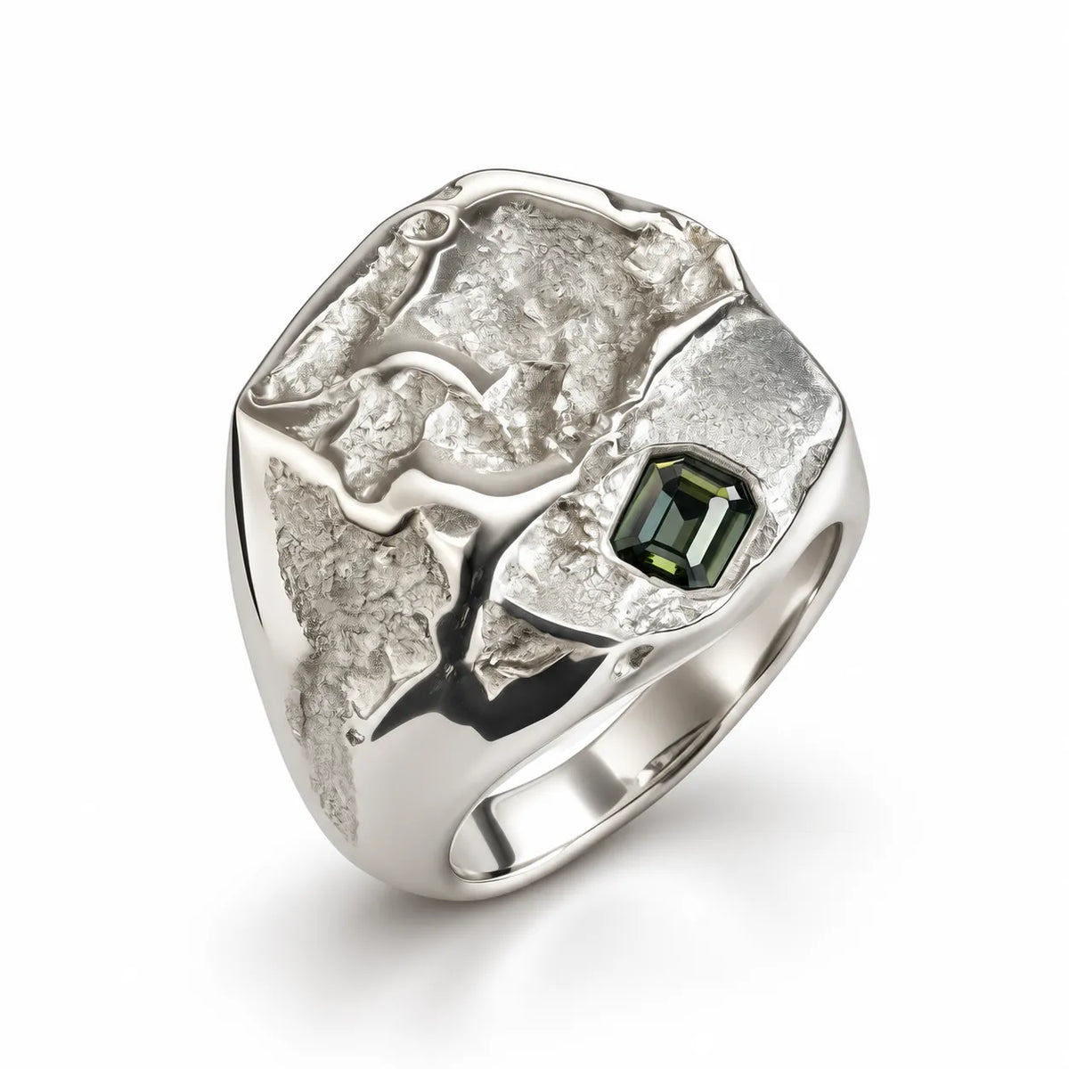 The Relic Signet Ring - Natural Sapphire | One of One | Size J