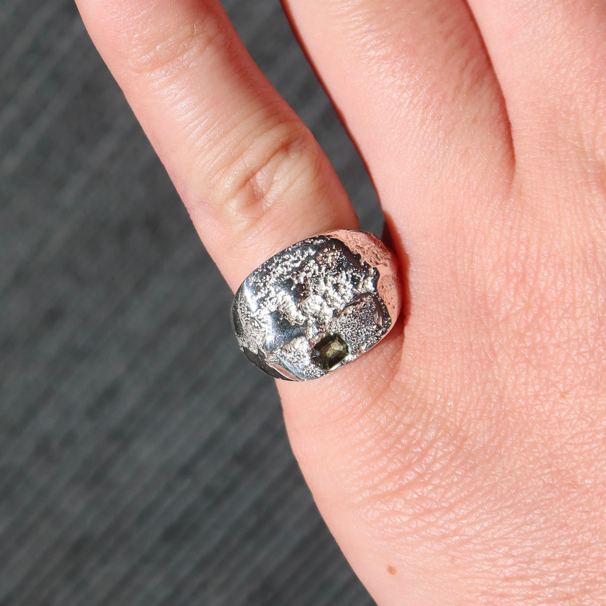 The Relic Signet Ring - Sterling Silver | One of One | Size J