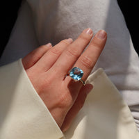 The Sky Blue Topaz Stacker | One of One