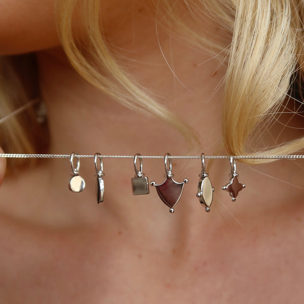 The U-Swivel Necklace - Sterling Silver