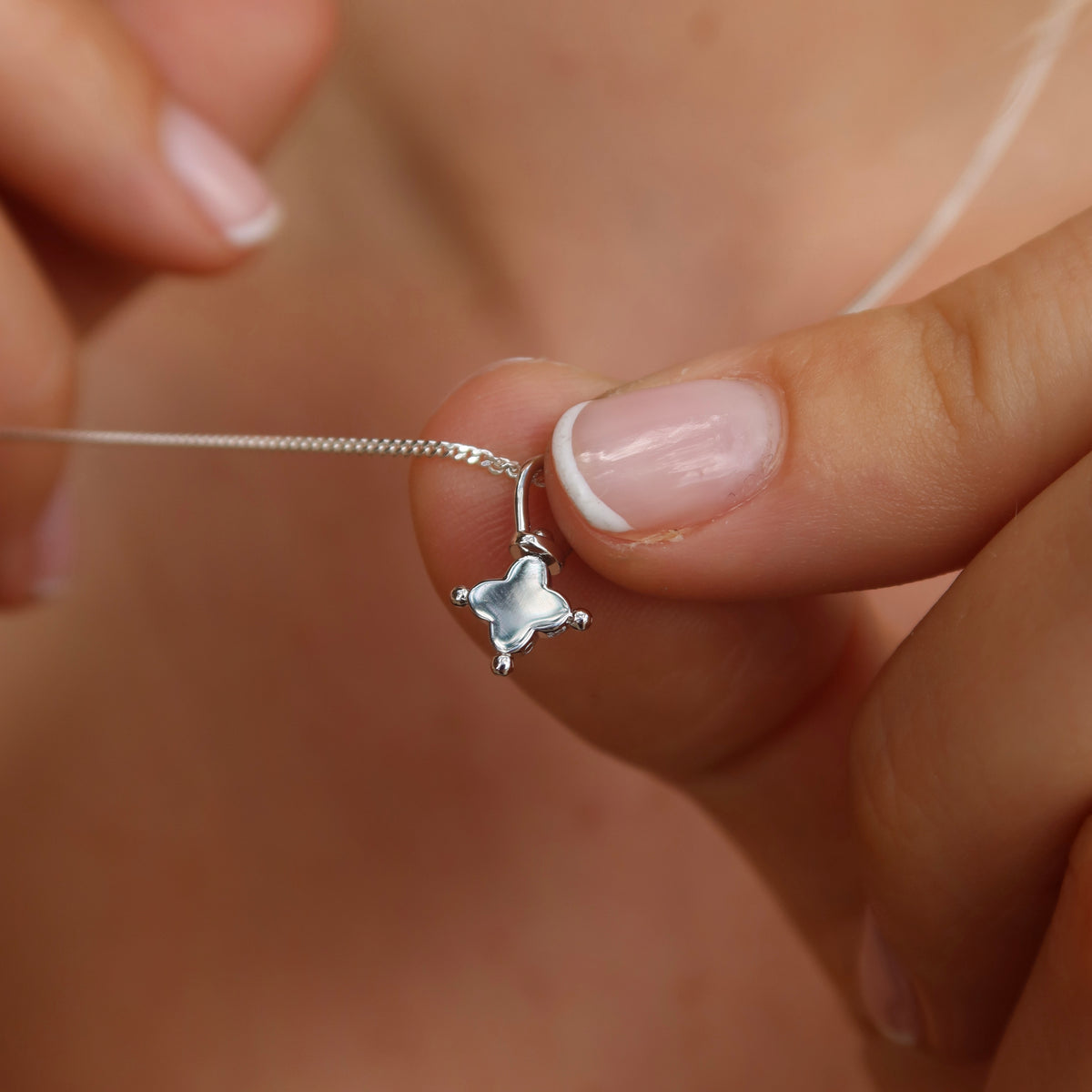 The U-Swivel Necklace - Sterling Silver