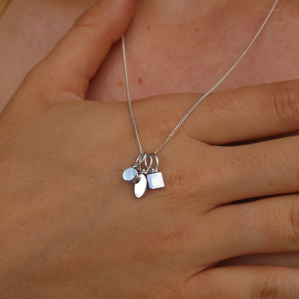 The U-Swivel Necklace - Sterling Silver