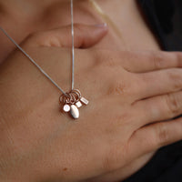 The U-Swivel Pendant - 9ct Rose Gold