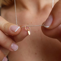 The U-Swivel Pendant - 9ct Yellow Gold